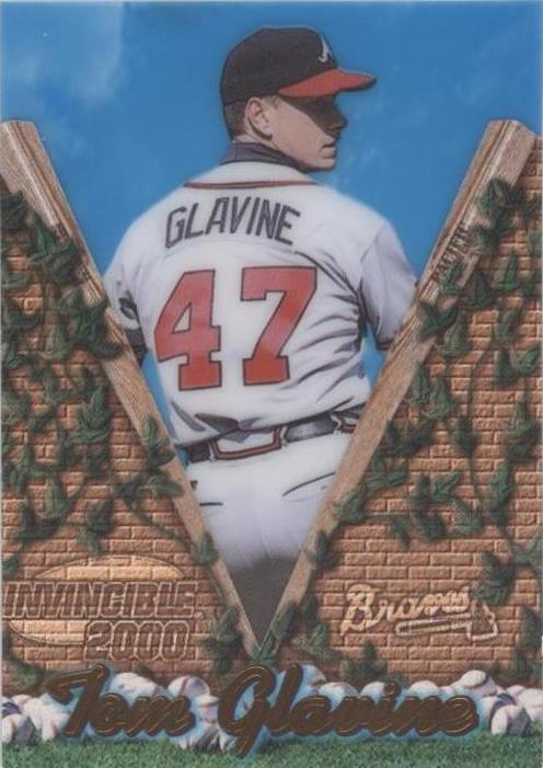 2000 Pacific Invincible - Tom Glavine #12