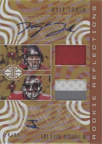 2021 Panini Illusions Jaelon Darden Kyle Trask #RR-9