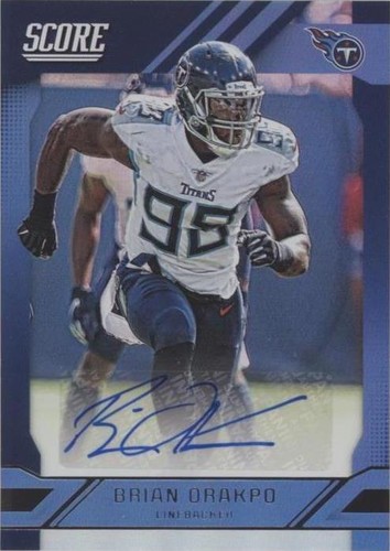 2019 Score Brian Orakpo #SI-BO