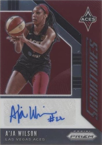 2020 Panini Prizm WNBA - A'ja Wilson #SG-AJW