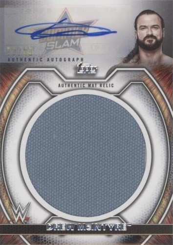 2021 Topps WWE Undisputed - Drew McIntyre #M-DR