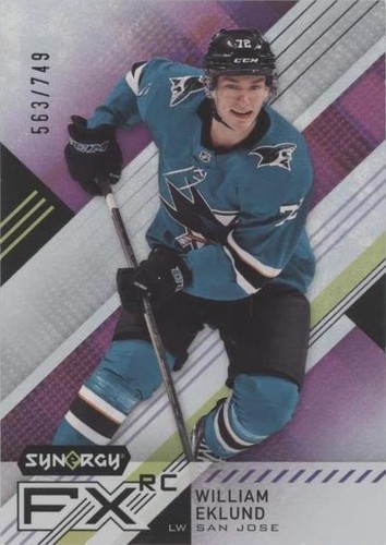 2021-22 Upper Deck Synergy - William Eklund #FXR-WE