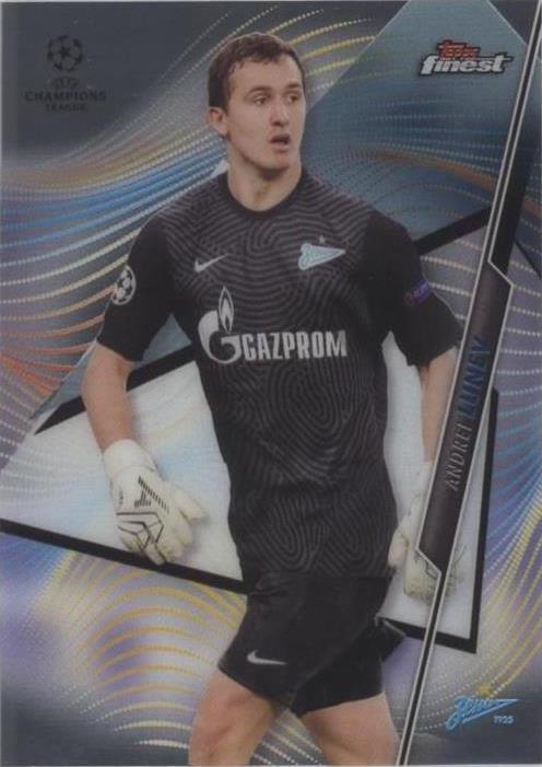 2020-21 Topps Finest UCL Andrei Lunev #23
