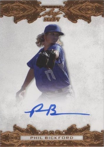 2015 Leaf Ultimate Draft - Phil Bickford #BA-PB1