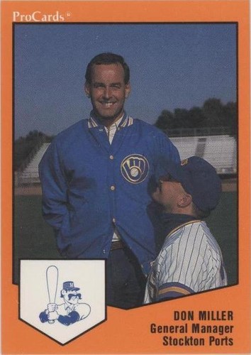 1989 ProCards Minor League Team Sets - Don Miller #397