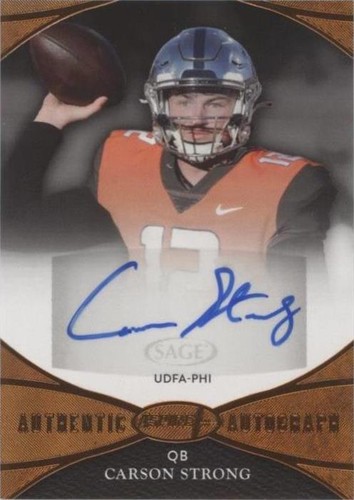 2022 Sage Aspire Carson Strong #ASP-CS