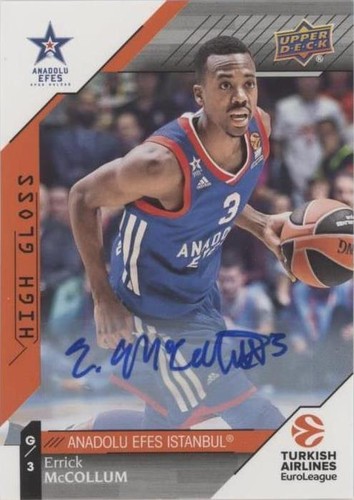 2017-18 Upper Deck Euroleague - Errick Mccollum #90