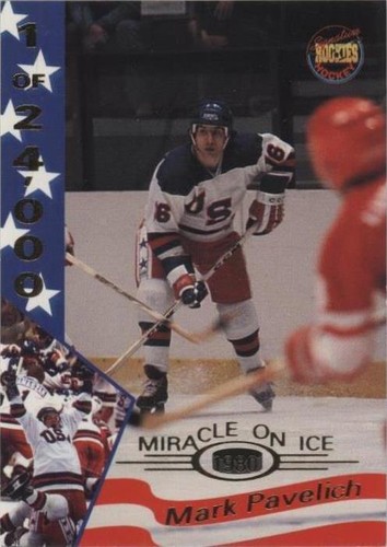 1995 Signature Rookies Miracle on Ice 1980 - Mark Pavelich #26