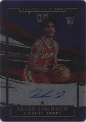 2021-22 Panini Impeccable - Jalen Johnson #SA-JJO