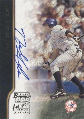 2002 Bowman - Nick Johnson #BA-NJ