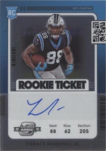 2021 Panini Contenders Optic Terrace Marshall Jr. #120