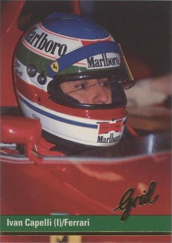 1992 Grid Motorcard Formula 1 - Ivan Capelli #93