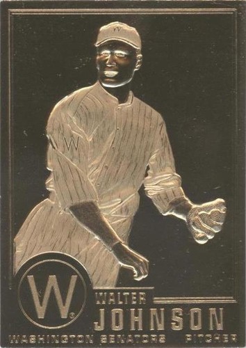 1995-10 Danbury Mint 22K Gold - Walter Johnson #5