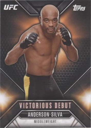 2015 Topps UFC Chronicles - Anderson Silva #VD-10