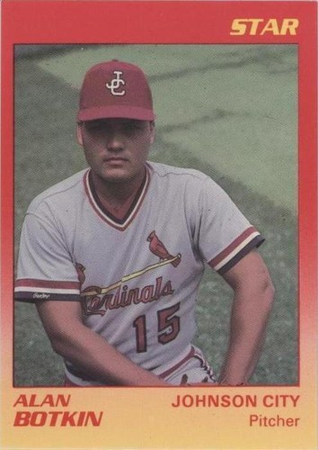 1989 Star Johnson City Cardinals - Alan Botkin #3