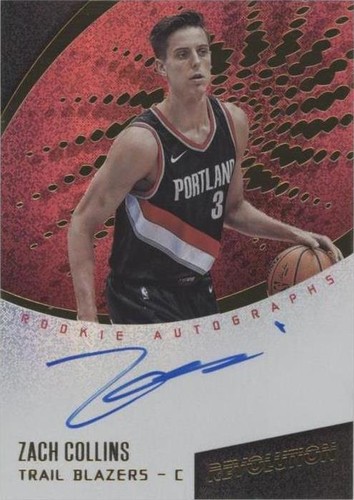 2017-18 Panini Revolution - Zach Collins #RA-ZCL