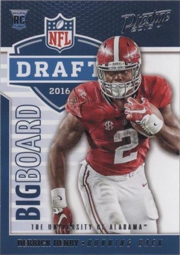 DERRICK HENRY ROOKIE CARD 2016 Prestige Big Board NFL Draft DERRICK HENRY ROOKIE CARD 2016 Prestige Big Board NFL Draft