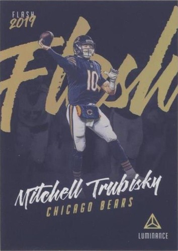 2019 Panini Luminance Mitchell Trubisky #F4
