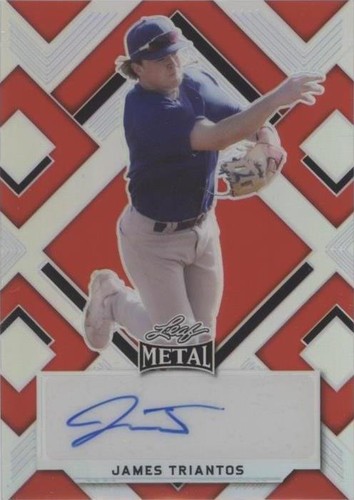 2022 Leaf Metal - James Triantos #BA-JT1