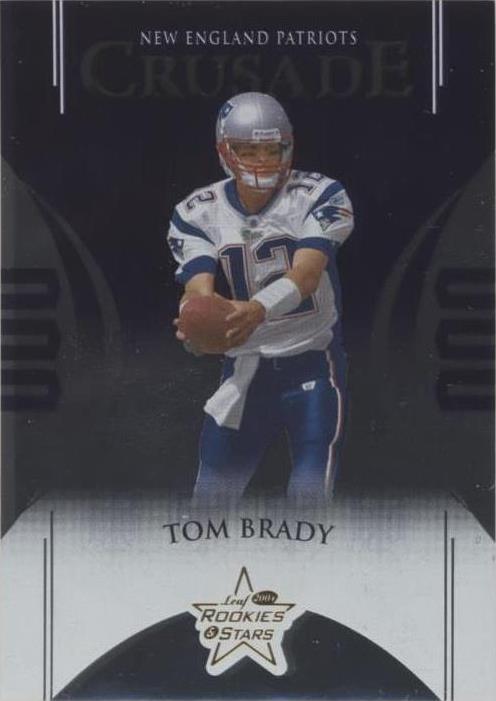 Leaf Rookies & Stars 2004 Tom Brady #C-25