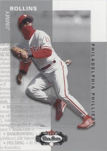 2002 Fleer Box Score - Jimmy Rollins #57
