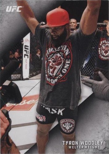2015 Topps UFC Knockout - Tyron Woodley #58