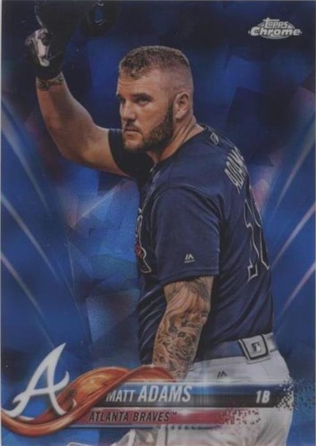 2018 Topps Chrome Sapphire Edition - Matt Adams #178