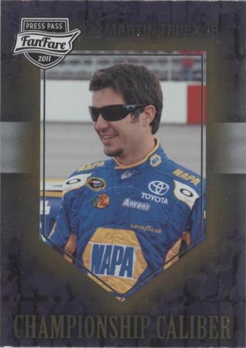 2011 Press Pass Fanfare - Martin Truex Jr. #CC 27
