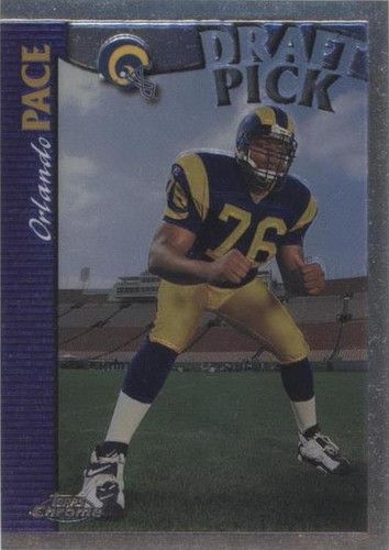 1997 Topps Chrome Orlando Pace #153