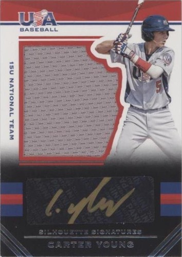 2017 Panini USA Baseball Stars & Stripes - Carter Young #65