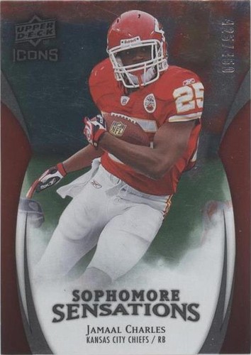 2009 Upper Deck Icons Jamaal Charles #SS-JC
