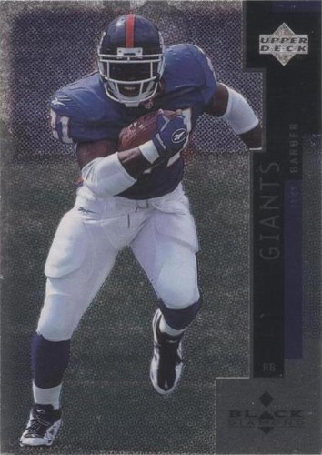 1998 Upper Deck Black Diamond Tiki Barber #55