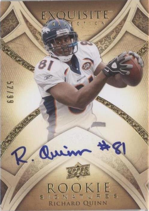 2009 Upper Deck Exquisite Collection Richard Quinn #123