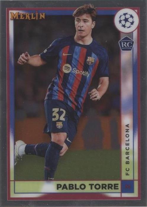 2022-23 Topps Merlin UEFA Club Competitions Pablo Torre #52