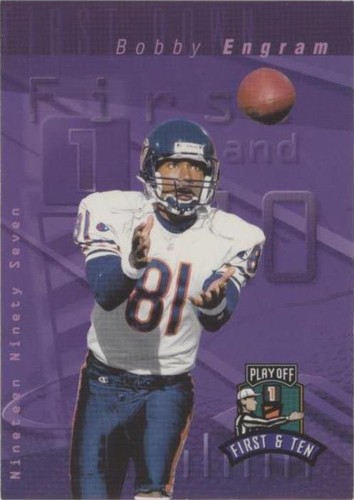 1997 Playoff First & Ten Bobby Engram #56