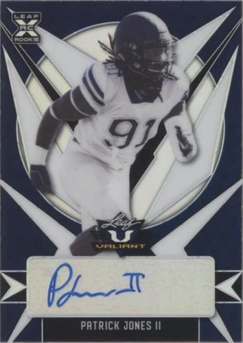 2021 Leaf Valiant Patrick Jones II #BA-PJ2