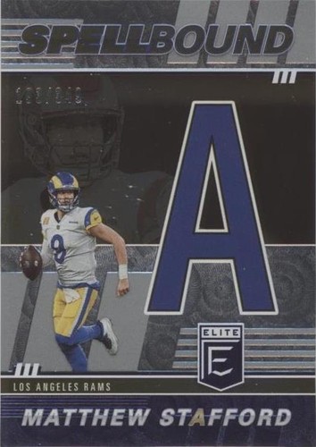 2022 Panini Donruss Elite Matthew Stafford #SB-MS3