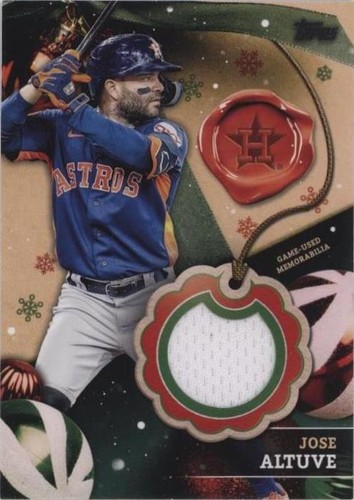 2024 Topps Holiday - Jose Altuve #RC-JA