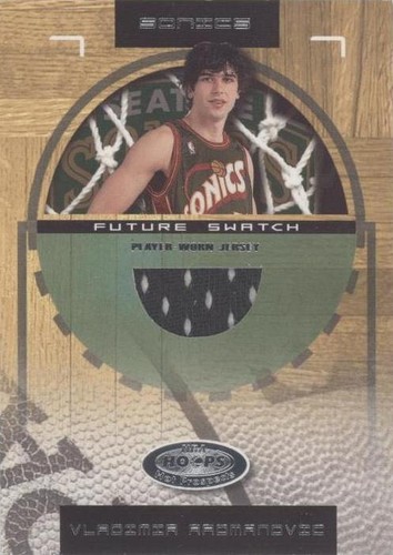 2001-02 NBA Hoops Hot Prospects - Vladimir Radmanovic #92