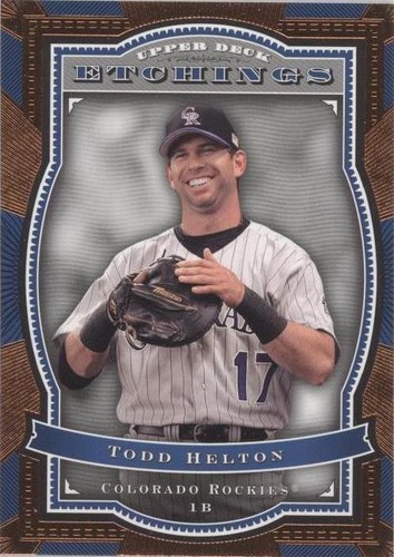 2004 Upper Deck Etchings - Todd Helton #51