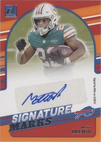 2021 Panini Donruss Matt Breida #SM39