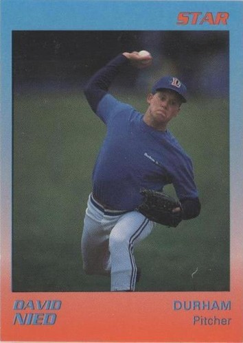 1989 Star Durham Bulls Blue/Orange - Dave Nied #16