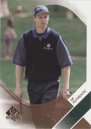 2003 SP Authentic - Bob Estes #9SPA