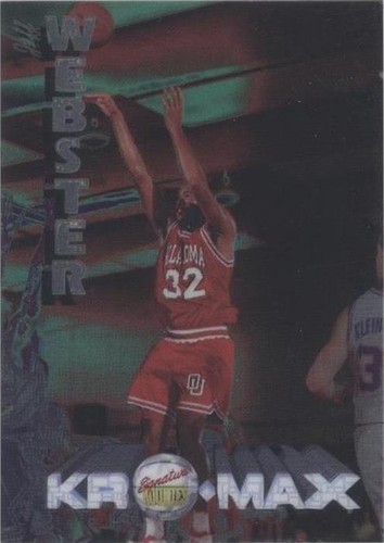 1994-95 Signature Rookies Kro-Max - Jeff Webster #32
