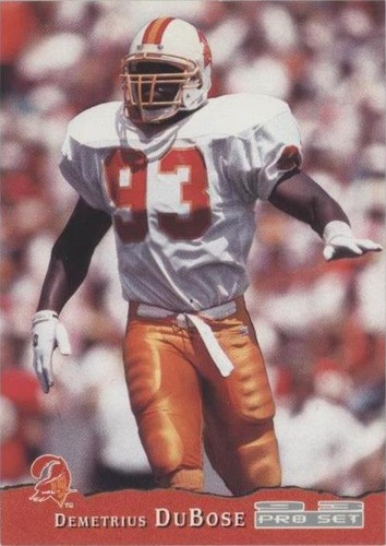 1993 Pro Set Demetrius DuBose #429