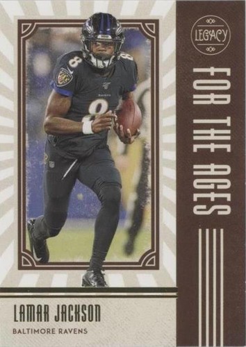 2020 Panini Legacy Lamar Jackson #FTA-LJ