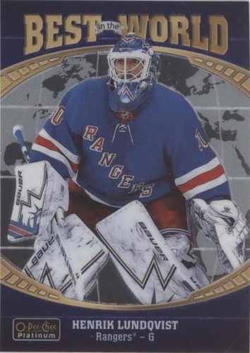 2019-20 O-Pee-Chee Platinum - Henrik Lundqvist #BW-12