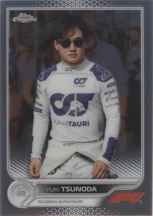 2022 Topps Chrome Formula 1 - Yuki Tsunoda #64