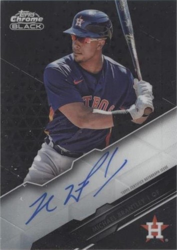 2020 Topps Chrome Black - Michael Brantley #CBA-MB