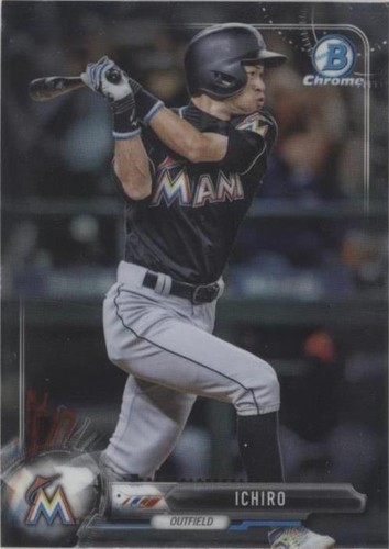 Ichiro Suzuki 2001 Bowman Chrome Refractor RC PSA 8 Gem 10